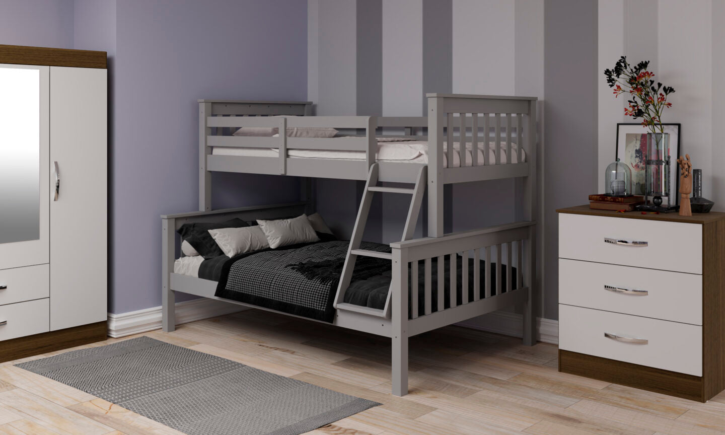 Athens Triple bunk bed