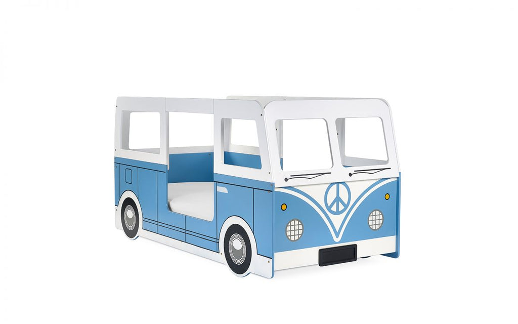Campervan Bed - Light Blue