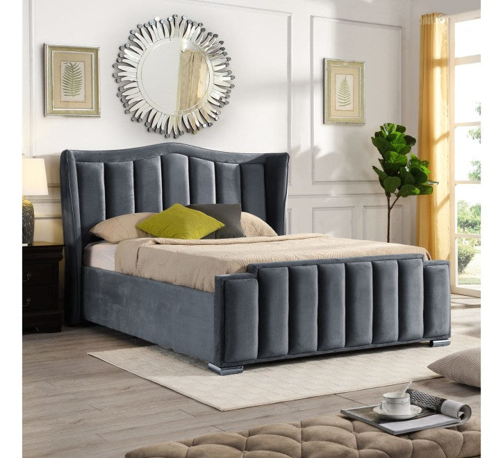 Clare Grey Gas lift Bed