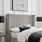 Gemini Cord Storage Bed Grey