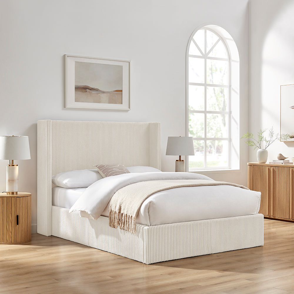 Gemini Cord Storage Bed Natural
