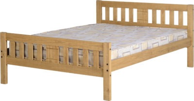 Rio Bed Distressed Waxed Pine