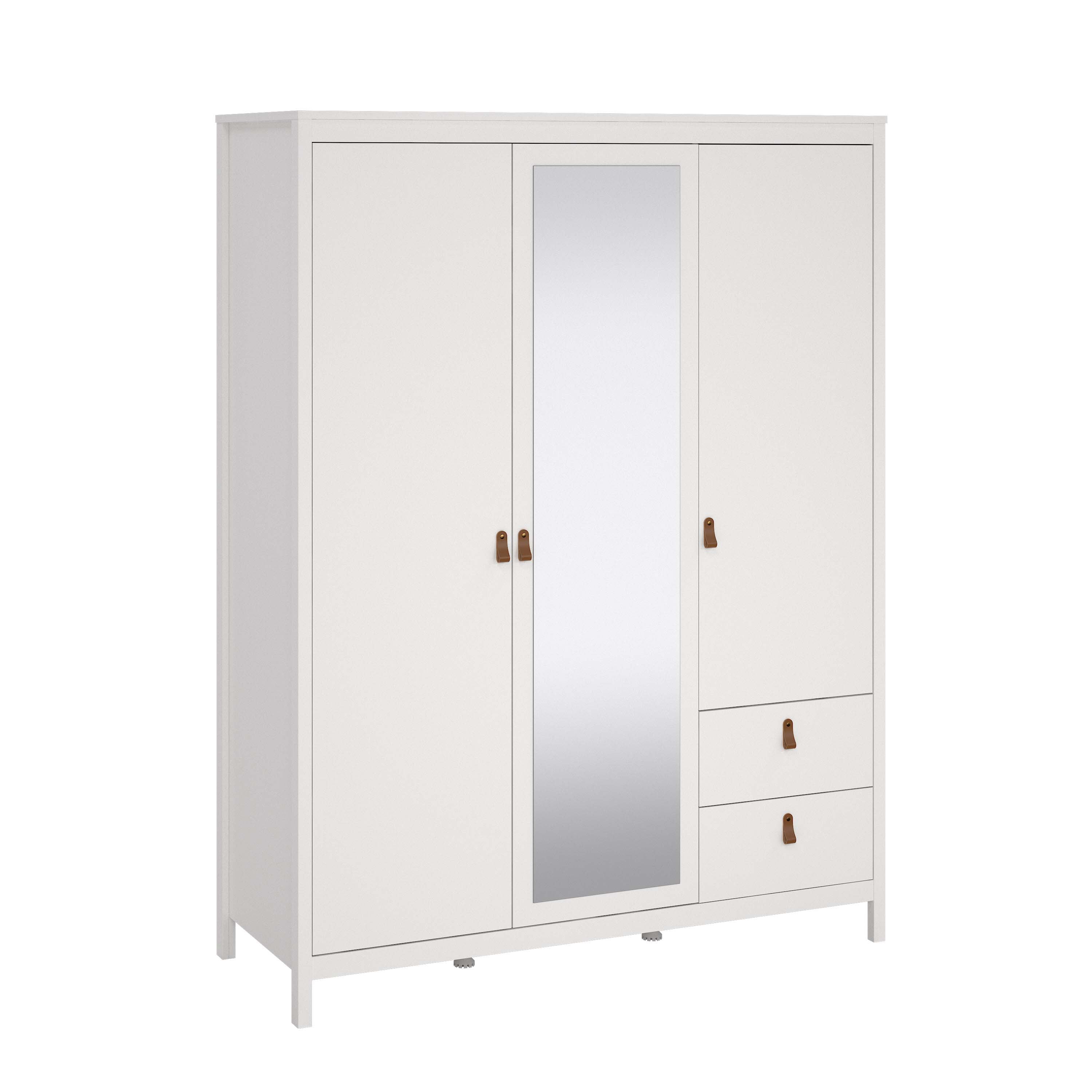 Madrid Wardrobe- 2 Doors, 1 Mirror Door, 2 Drawers