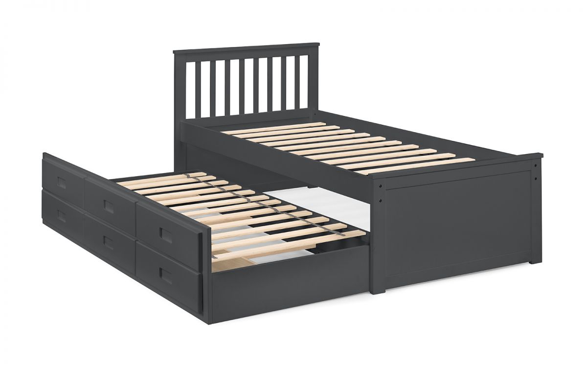 Maisie Bed with under bed Anthracite