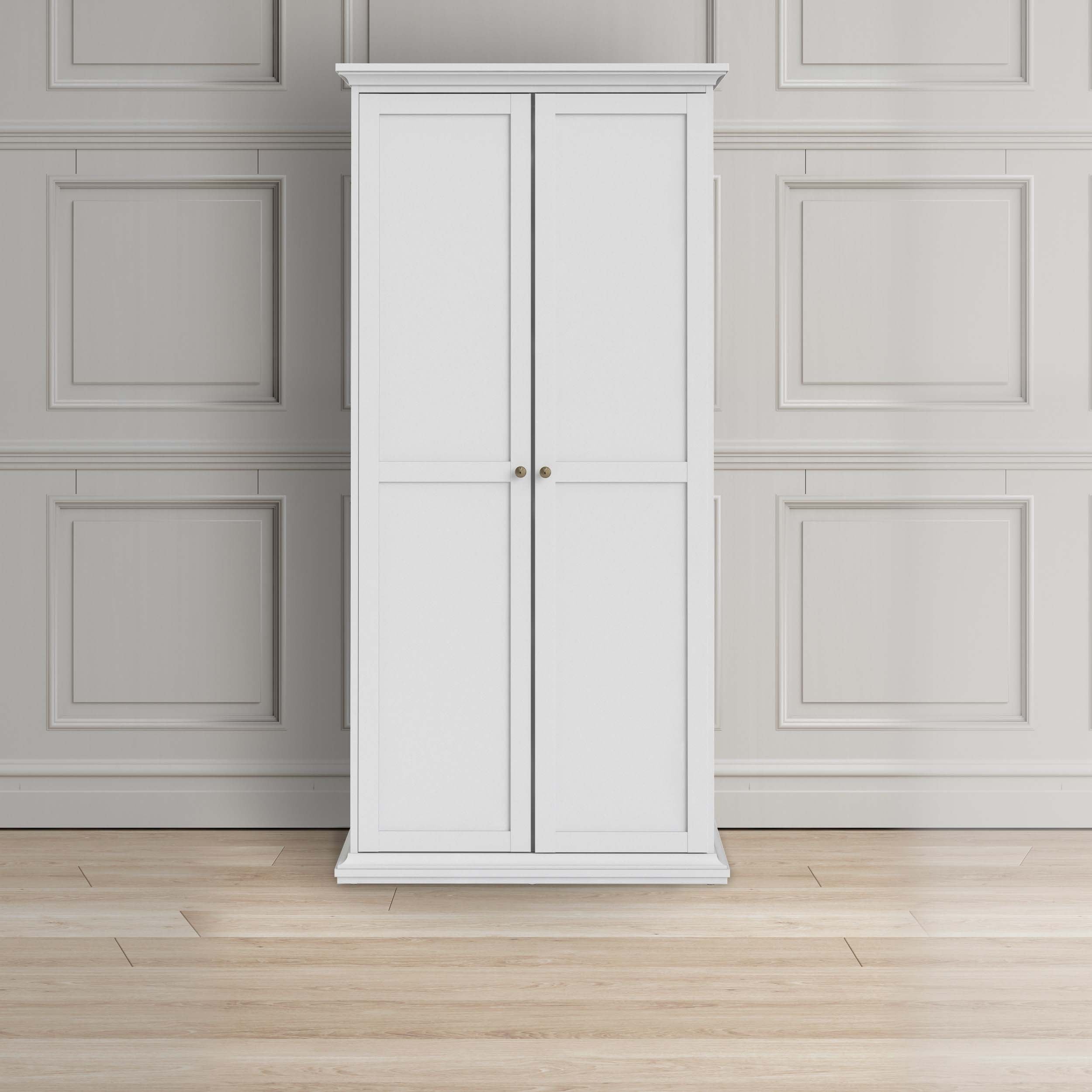 Paris Wardrobe With 2 doors