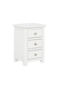 Whitney White 3 Drawer Locker