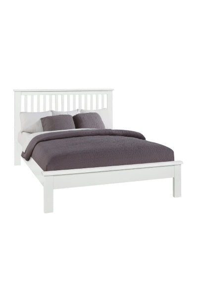 Whitney Wooden white Bed