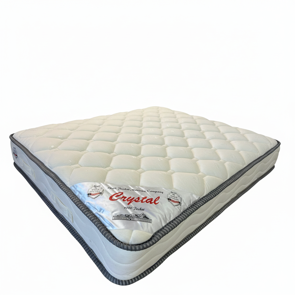 Crystal - 1000 Pocket Mattress (Roll-Up)