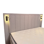 Ferro Storage Bed with built-in LED Lights (Gas-Lift)