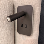 Ferro Storage Bed with built-in LED Lights (Gas-Lift)